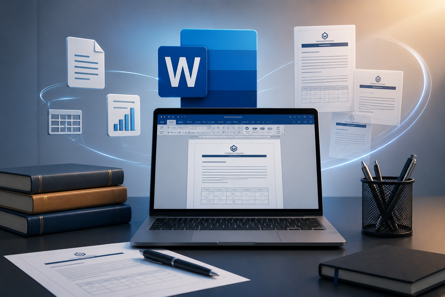 دورة تصميم النماذج الرسمية باستخدام Microsoft Word